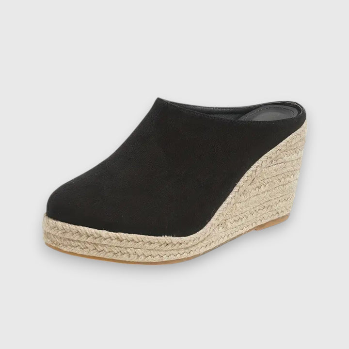 Sienna – Espadrilové sandály na klínovém podpatku