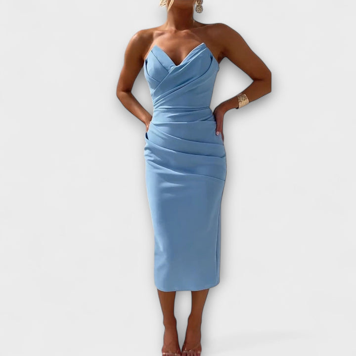 Milly – Elegantní šaty bez ramínek