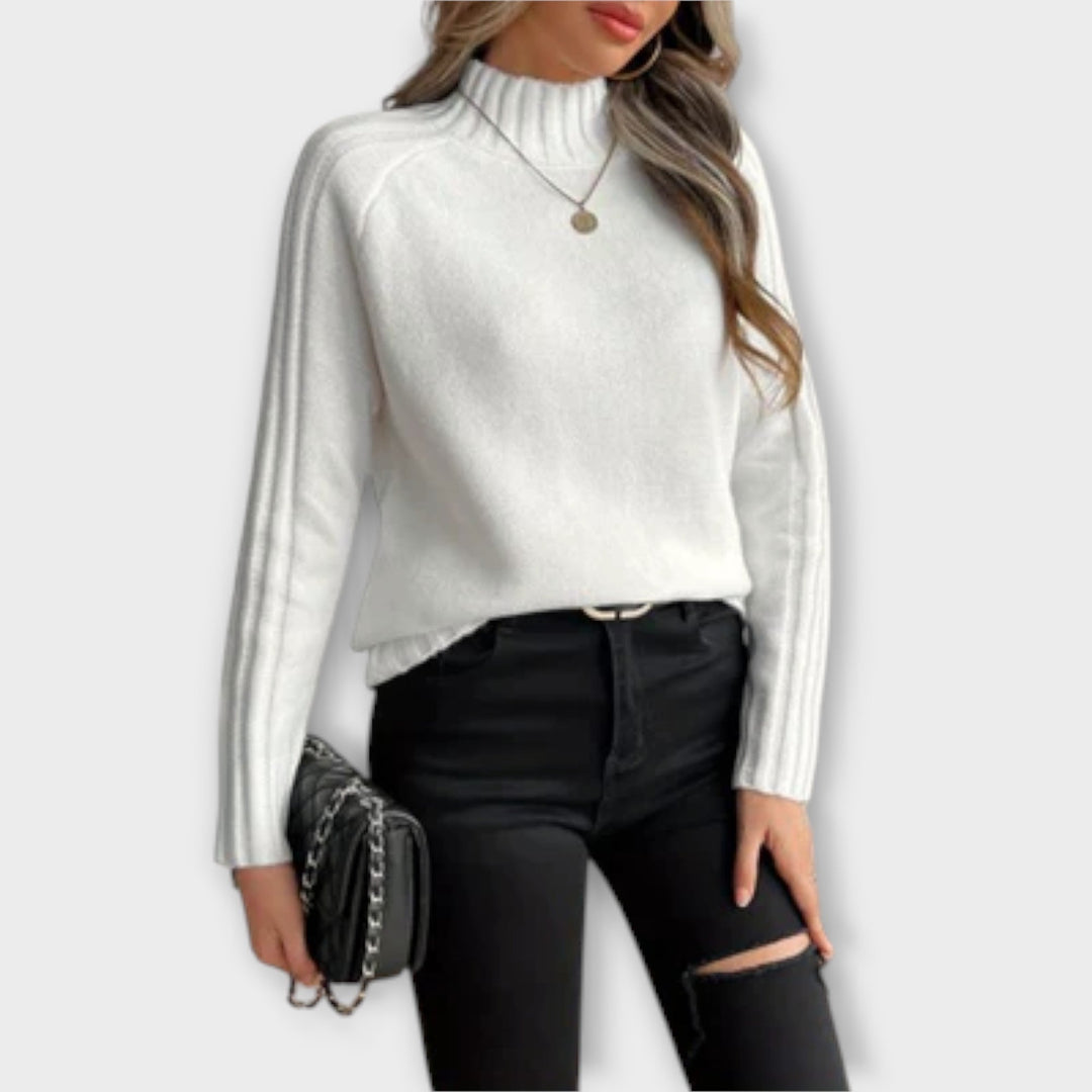 Hannah – Elegantní pletený svetr pro ženy