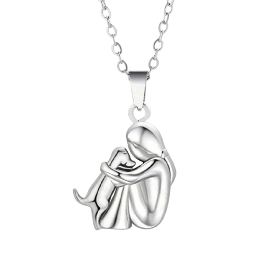 Elin - Náhrdelník s přívěskem ve tvaru psa