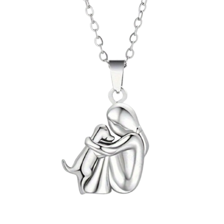 Elin - Náhrdelník s přívěskem ve tvaru psa