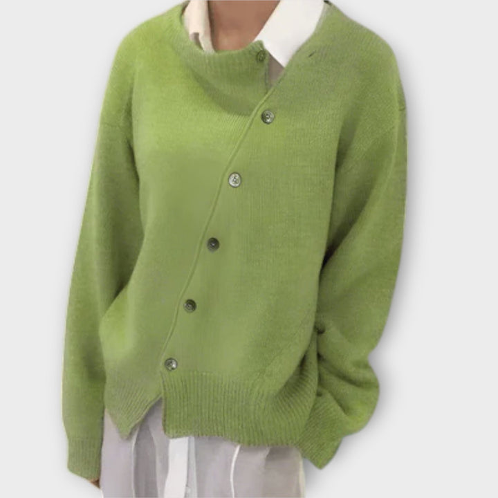 Cathy – Ležérní dámský cardigan s knoflíky