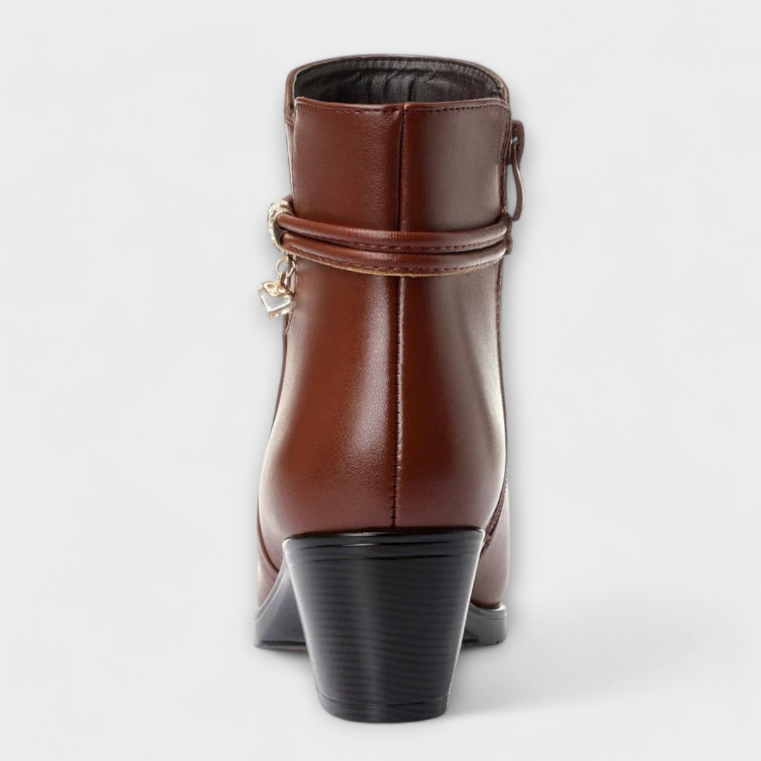Frederika – Elegantní zimní kozačky na zip