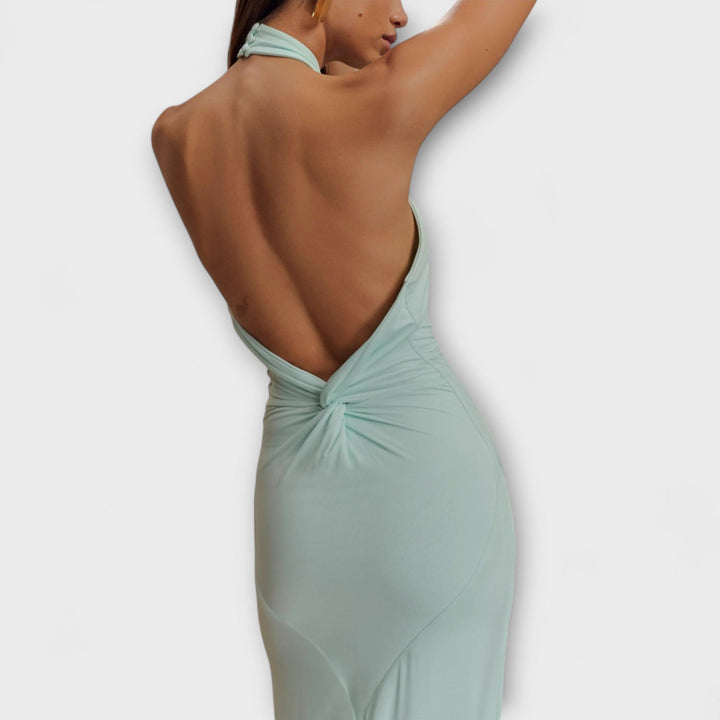 Lagune - Slinky Halter Maxi šaty
