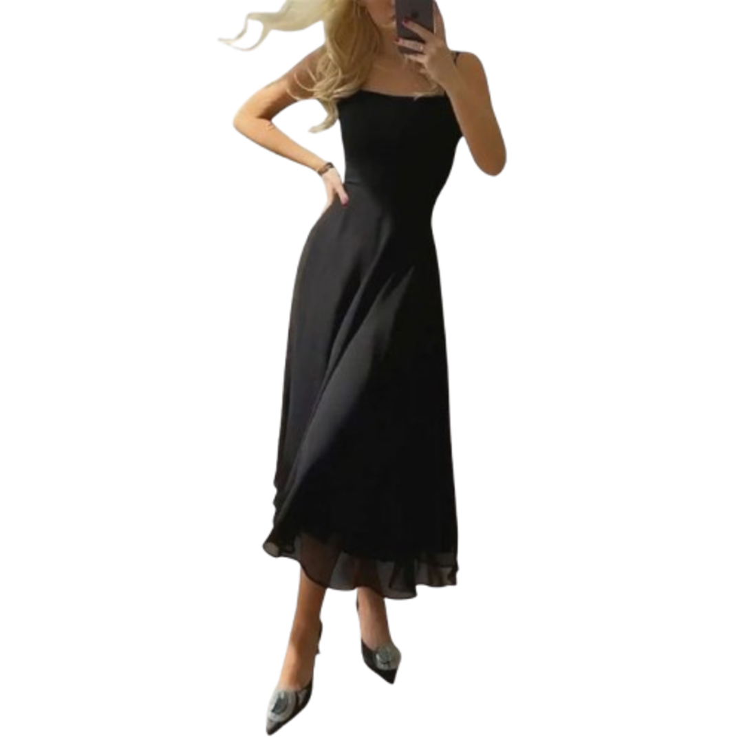 Elegantní šaty bez rukávů