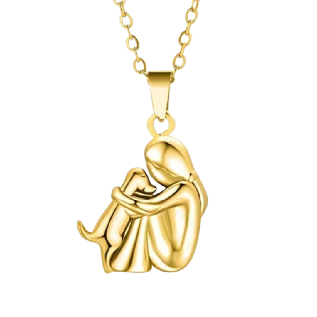 Elin - Náhrdelník s přívěskem ve tvaru psa