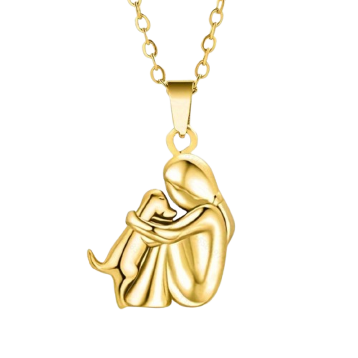 Elin - Náhrdelník s přívěskem ve tvaru psa