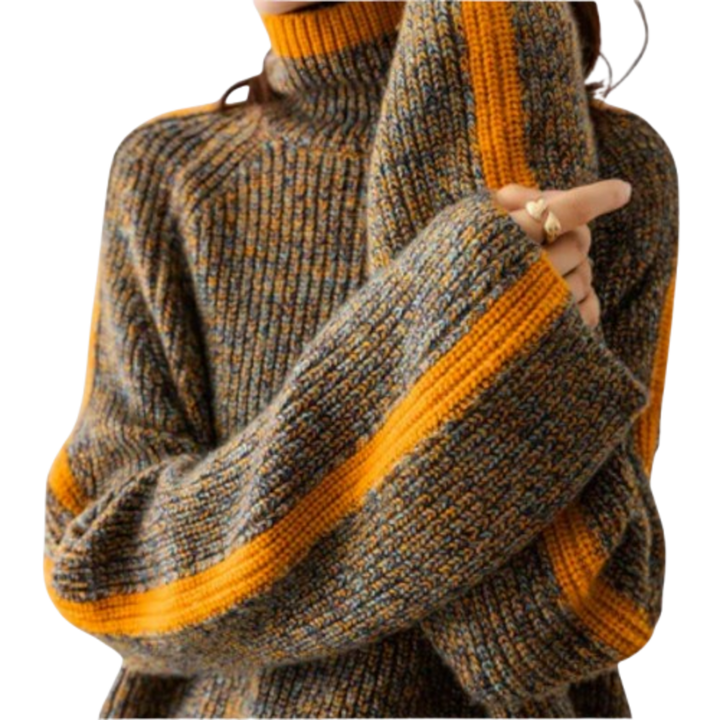 Breseis – Vintage dámský rolákový svetr