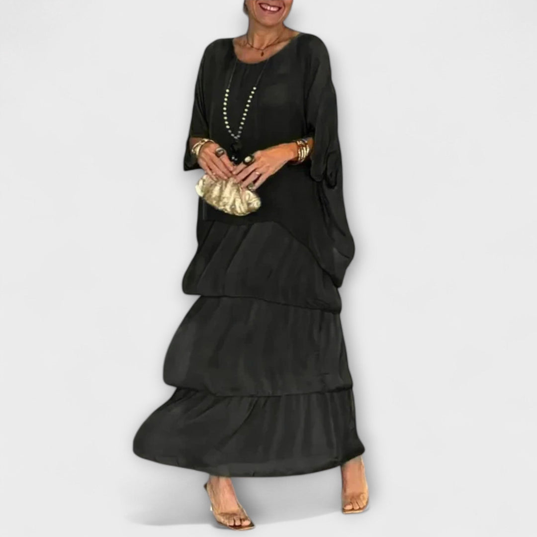 Evelyn - Elegantní šaty z šifonu