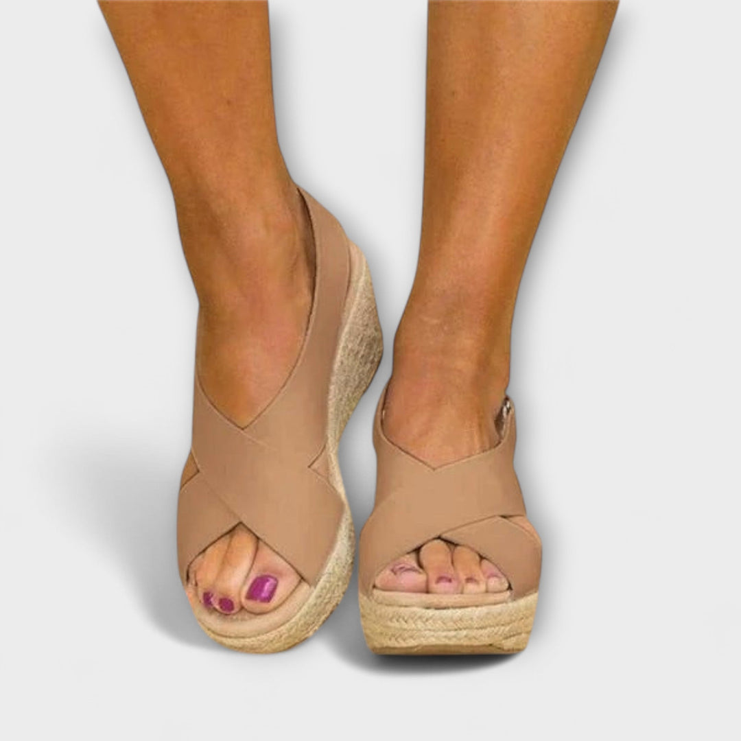 Elegantní sandály Espadrille