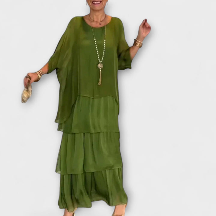 Evelyn - Elegantní šaty z šifonu