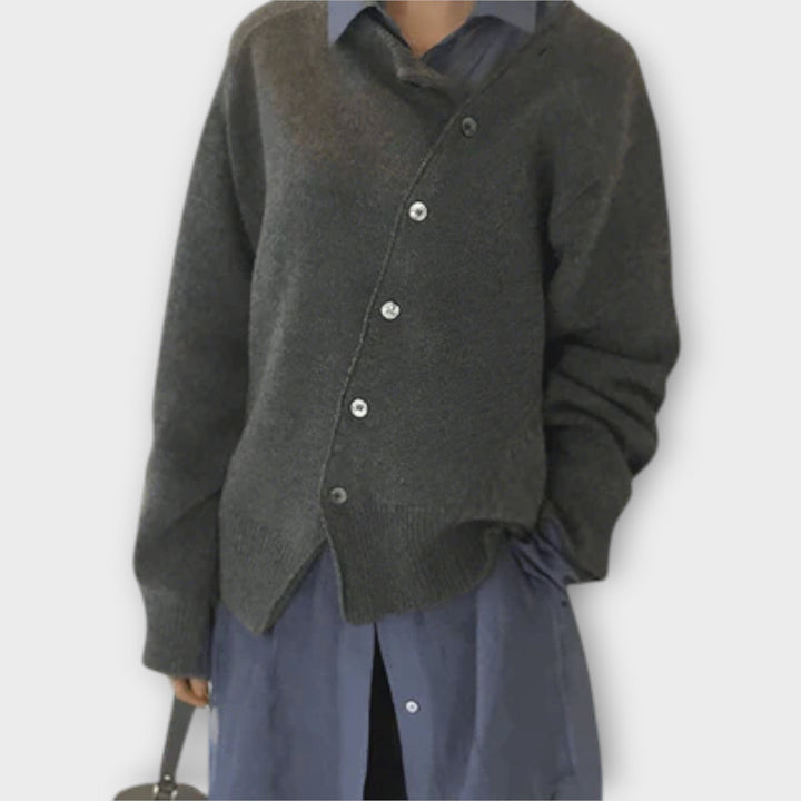 Cathy – Ležérní dámský cardigan s knoflíky