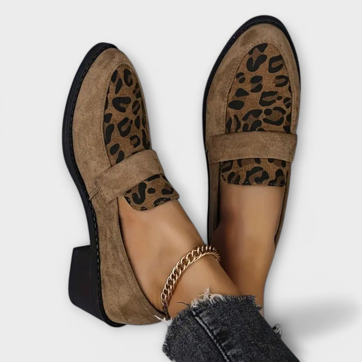 Karla – Elegantní dámské boty s leopardím vzorem