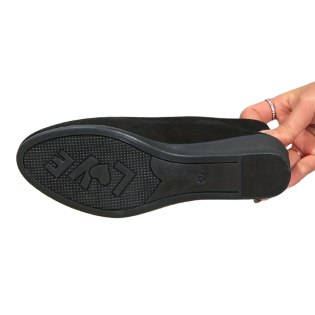 Éliane – Pohodlné baleríny na klínovém podpatku