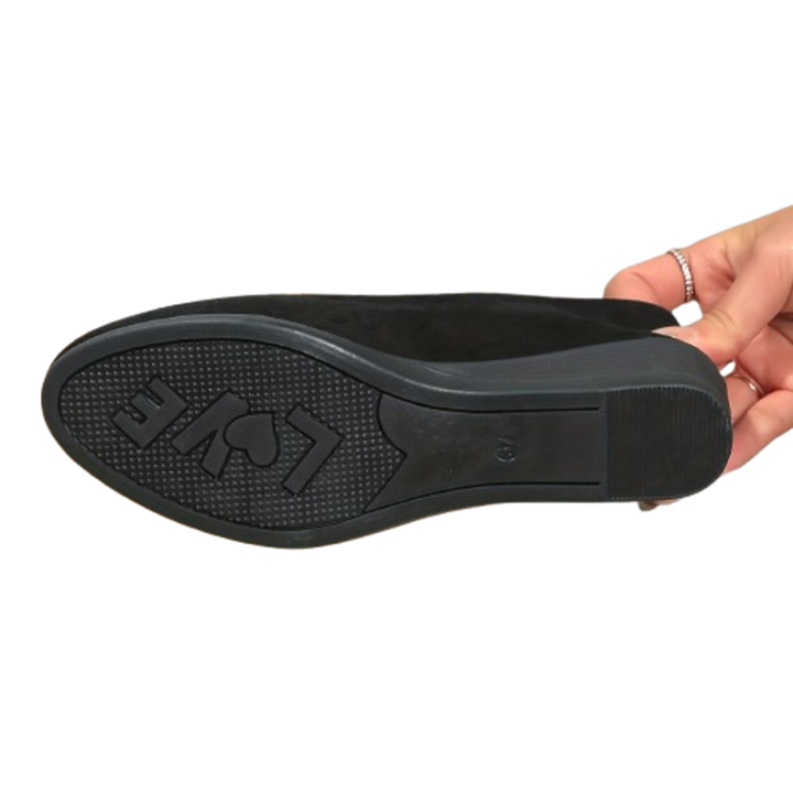 Éliane – Pohodlné baleríny na klínovém podpatku