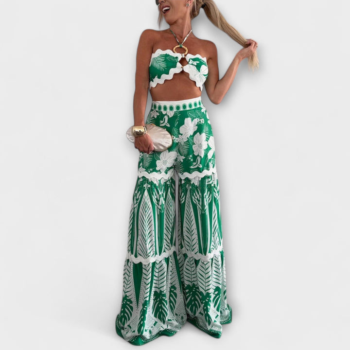 Zella – sada prstenů Cassie Ric Rac Trim Halter