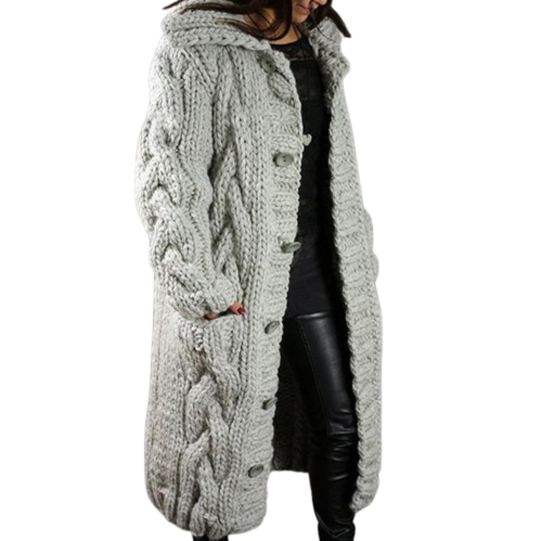 KARINA – Elegantní pohodlný kabát s krytím bříška