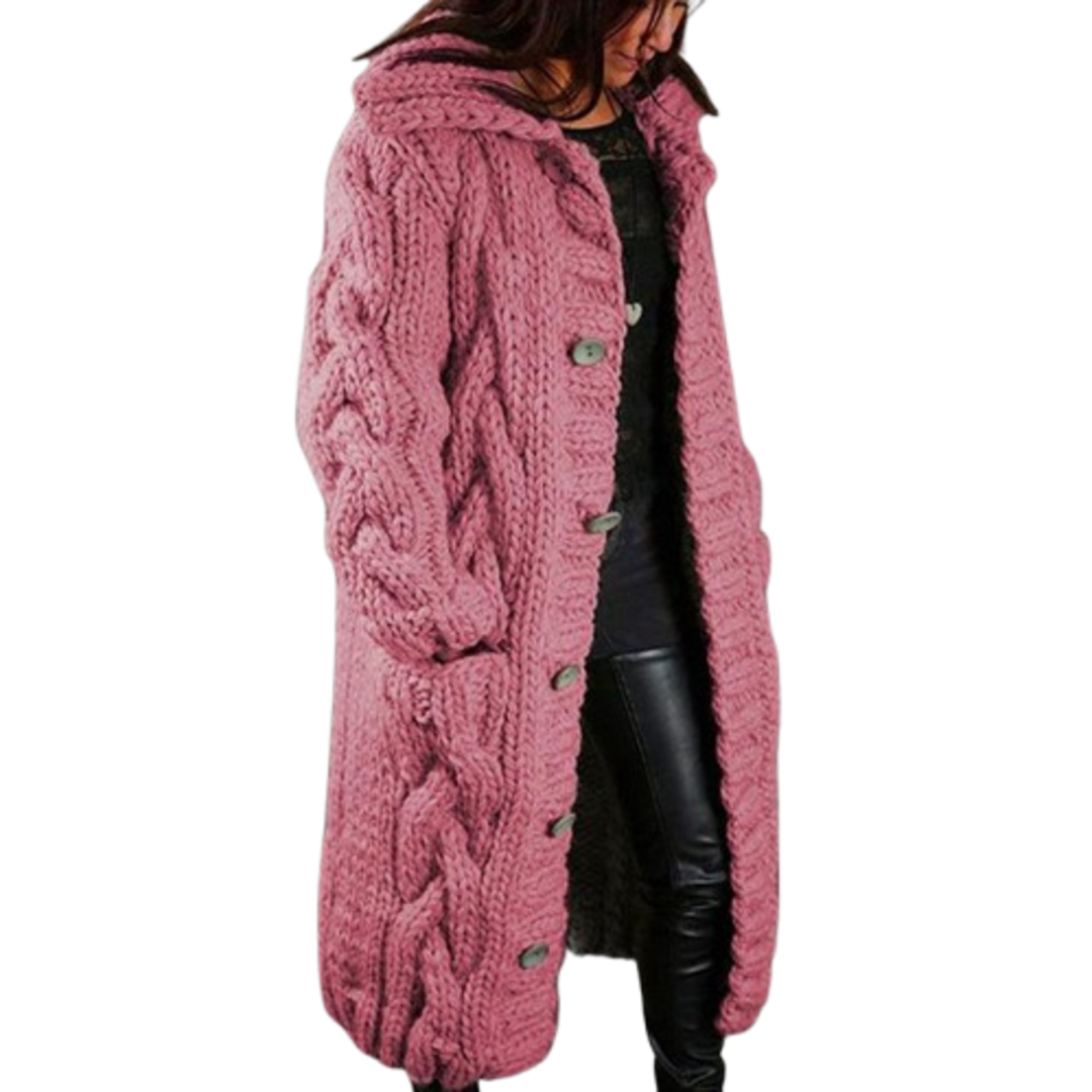 KARINA – Elegantní pohodlný kabát s krytím bříška