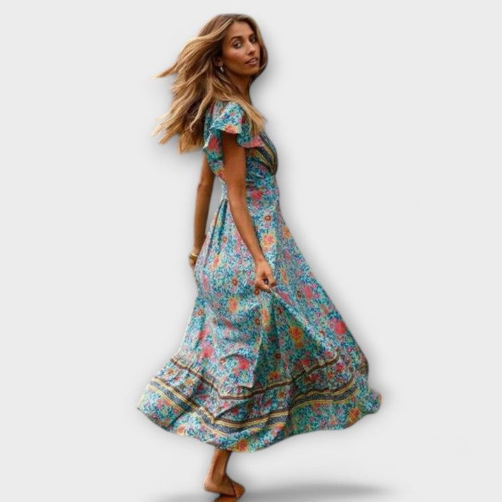 Shylin Boho Maxi šaty