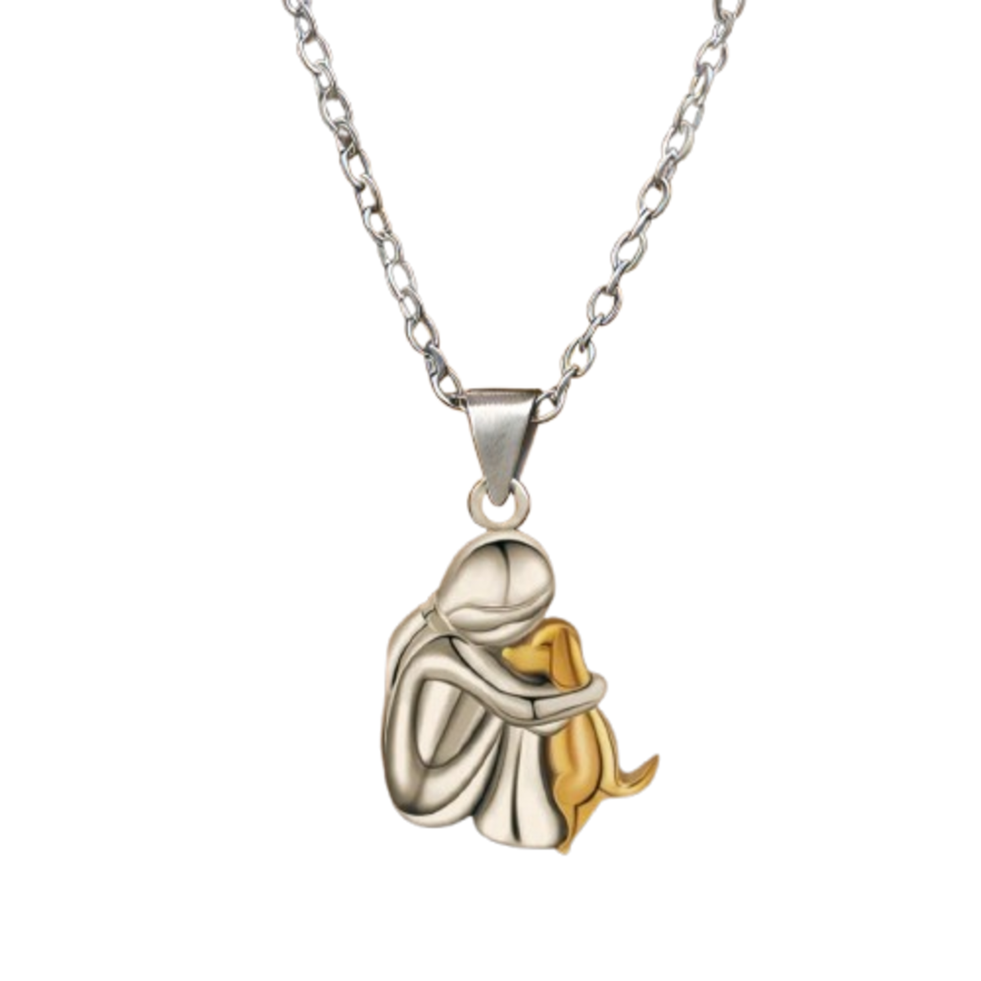 Elin - Náhrdelník s přívěskem ve tvaru psa