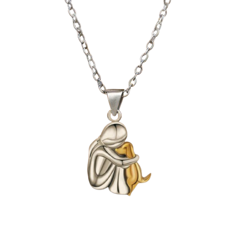 Elin - Náhrdelník s přívěskem ve tvaru psa