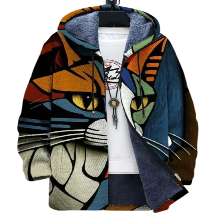 Sam - Luxusní kardigan inspirovaný uměním