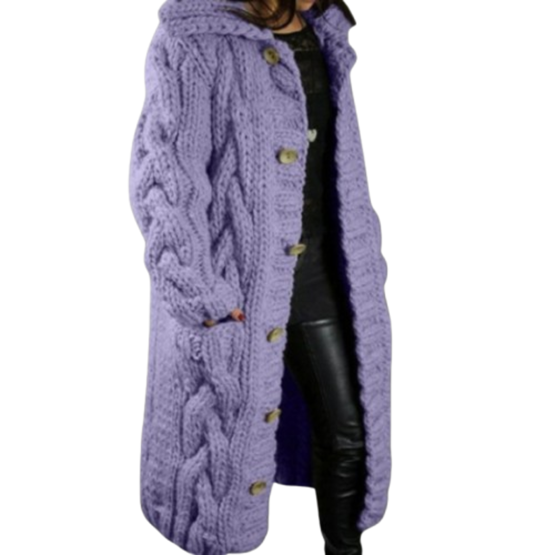 KARINA – Elegantní pohodlný kabát s krytím bříška