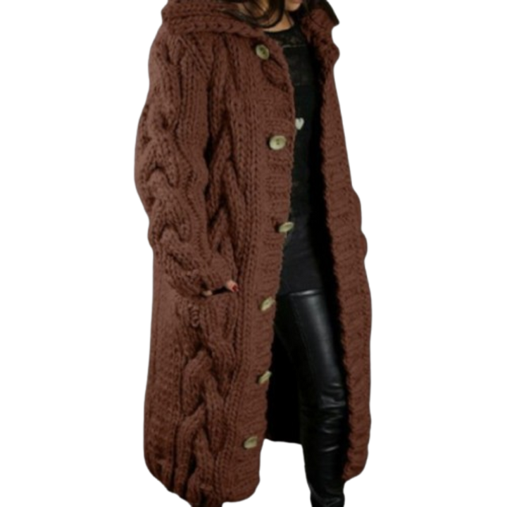 KARINA – Elegantní pohodlný kabát s krytím bříška