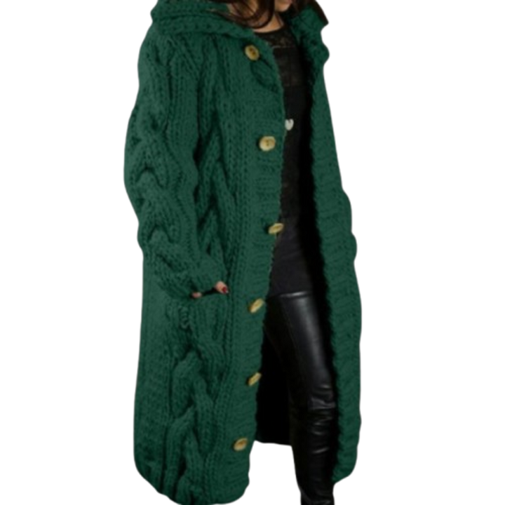 KARINA – Elegantní pohodlný kabát s krytím bříška