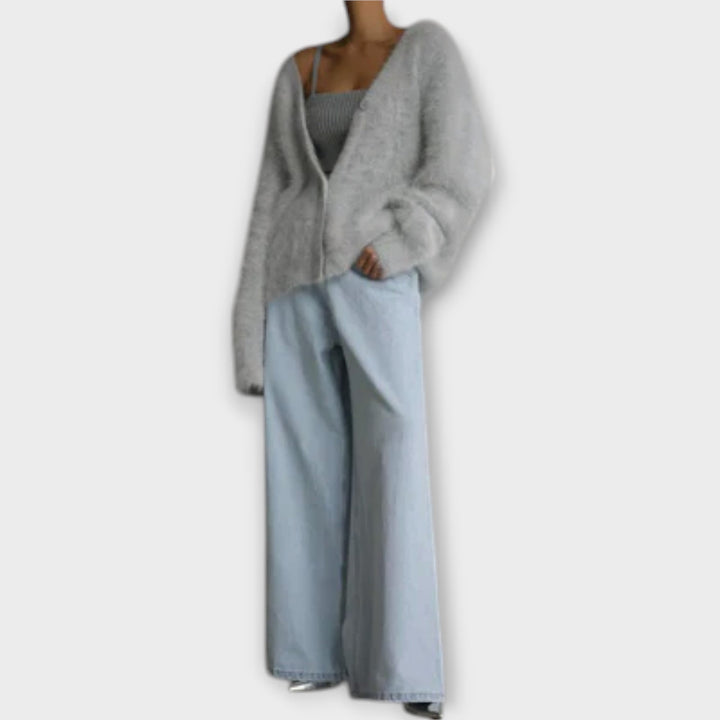 Dahlia – Elegantní pletený cardigan