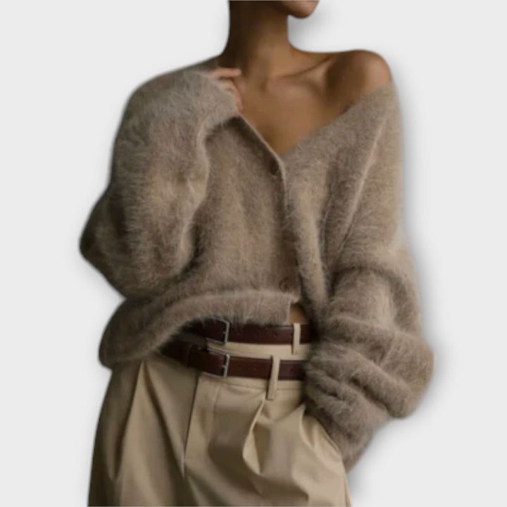 Dahlia – Elegantní pletený cardigan