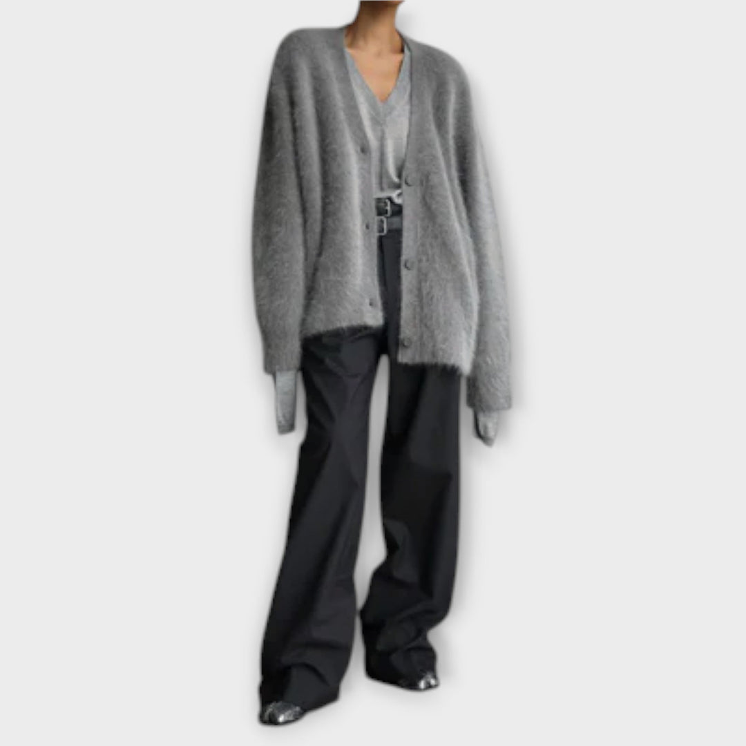 Dahlia – Elegantní pletený cardigan