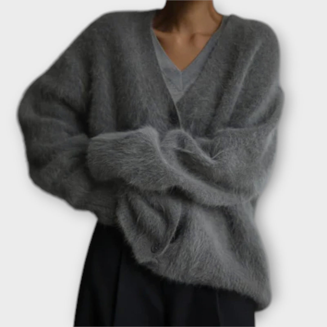 Dahlia – Elegantní pletený cardigan