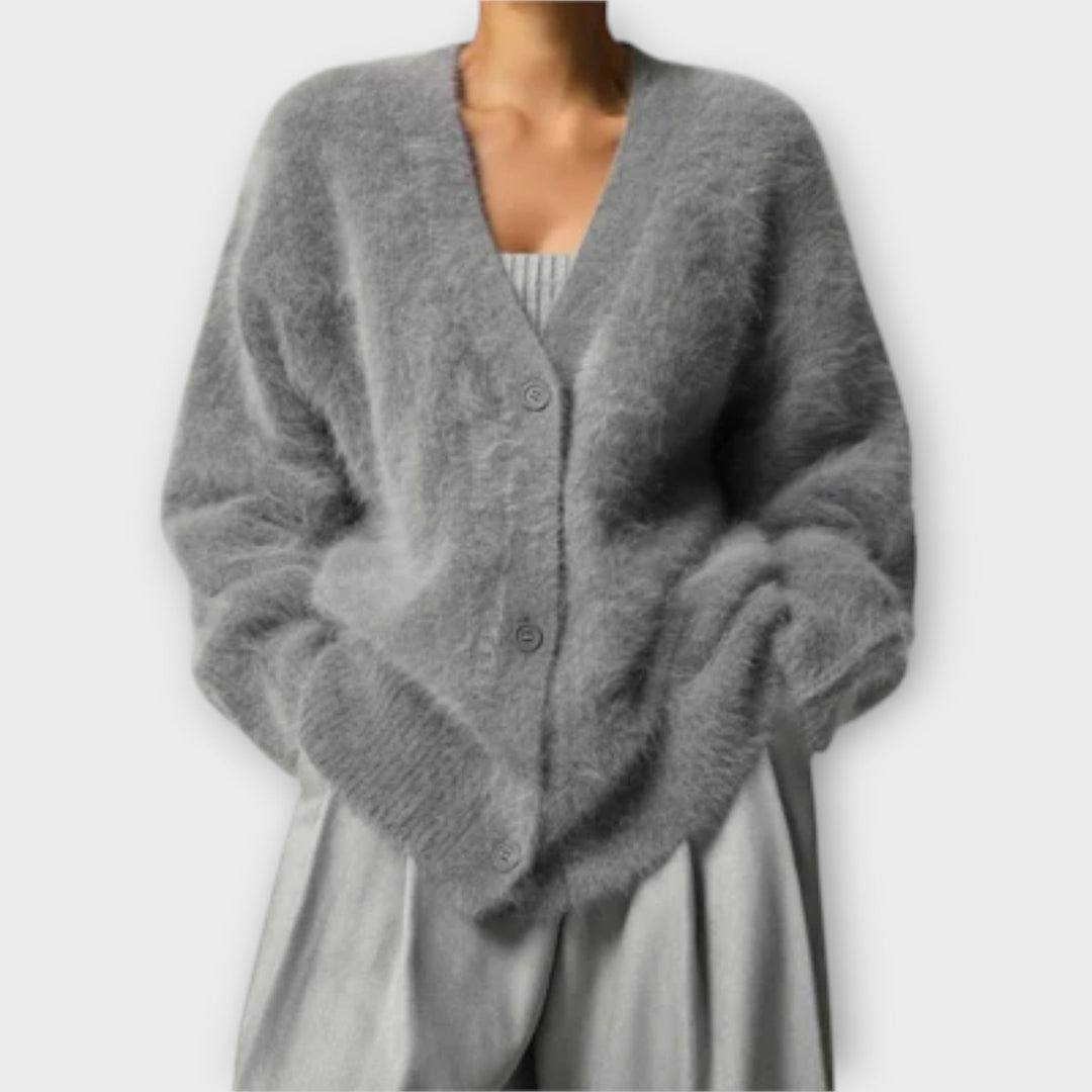 Dahlia – Elegantní pletený cardigan