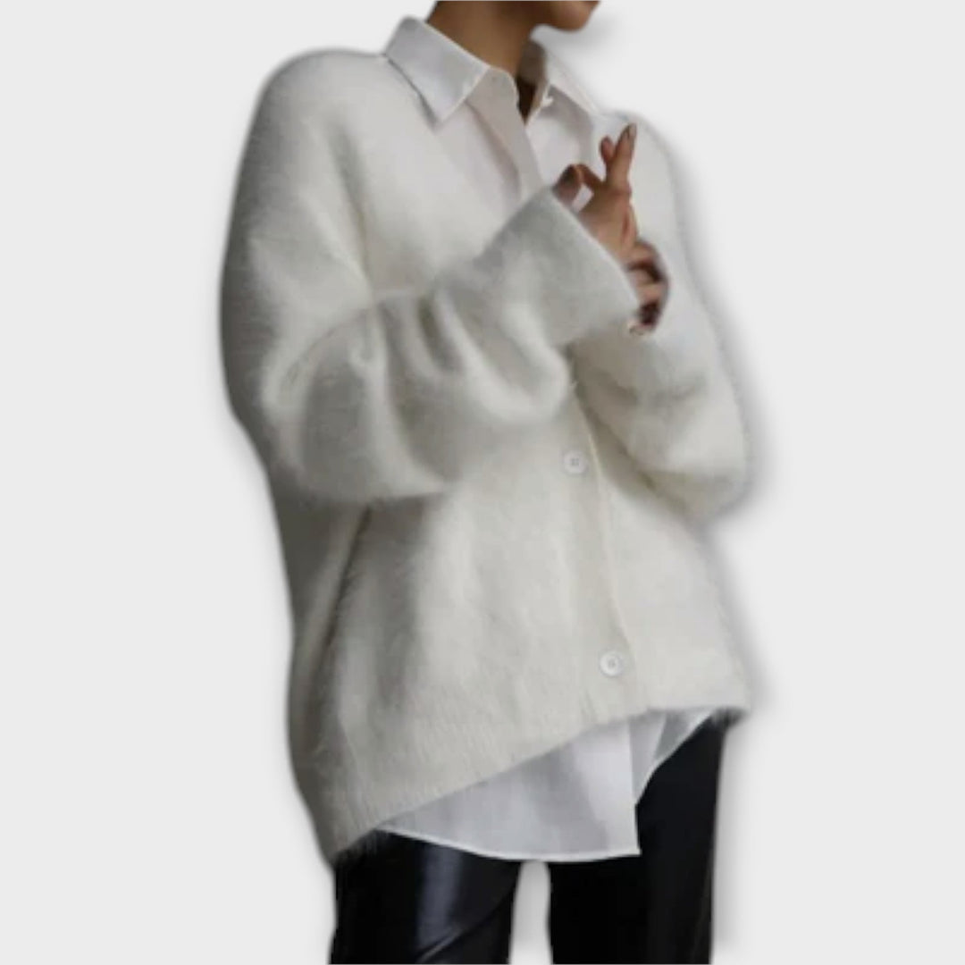 Dahlia – Elegantní pletený cardigan