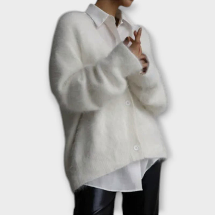 Dahlia – Elegantní pletený cardigan