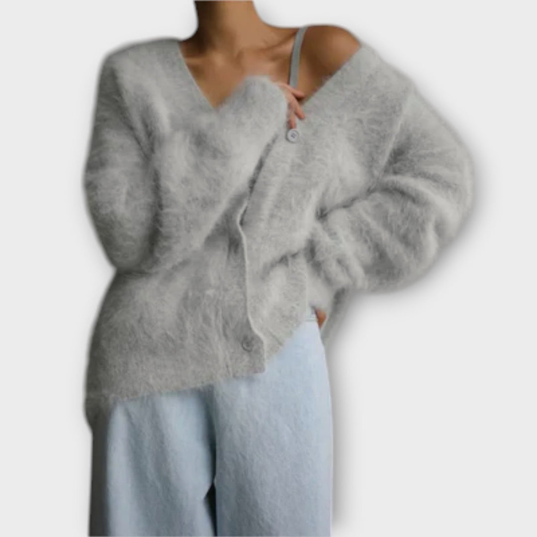 Dahlia – Elegantní pletený cardigan