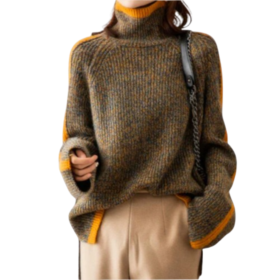 Breseis – Vintage dámský rolákový svetr
