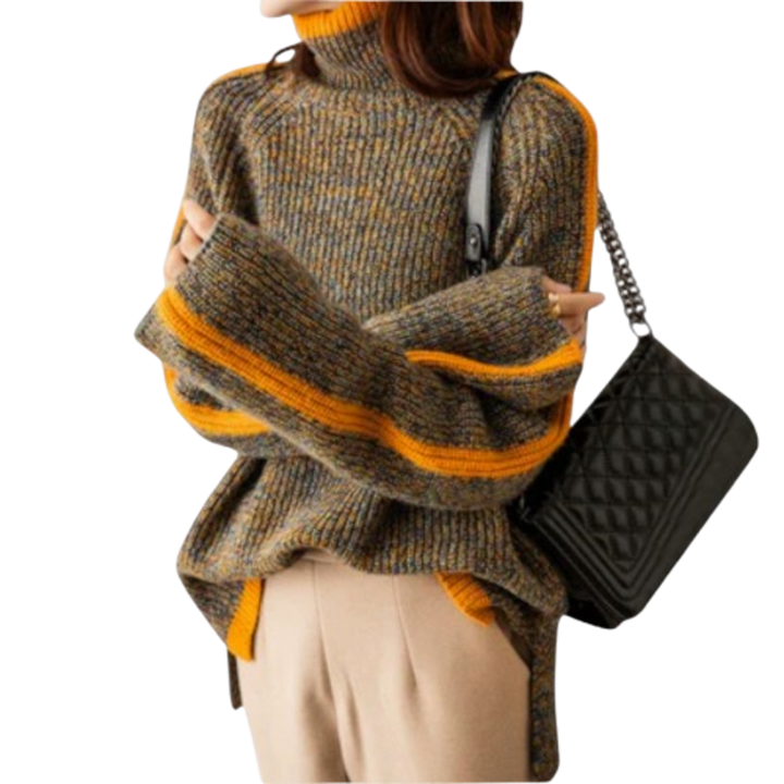 Breseis – Vintage dámský rolákový svetr