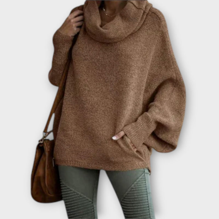 Ulrike – Elegantní dámský svetr v designu želvoviny