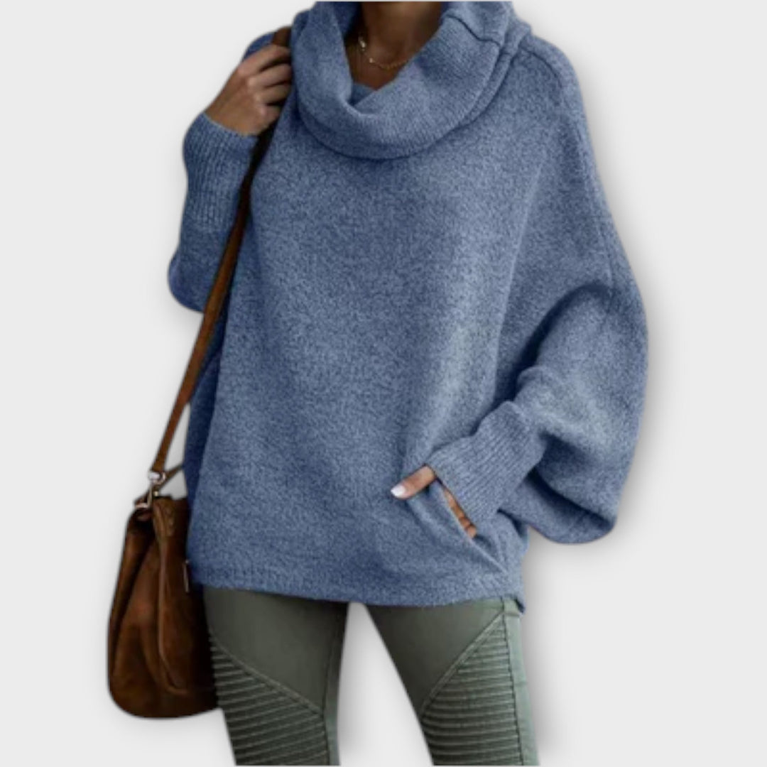 Ulrike – Elegantní dámský svetr v designu želvoviny