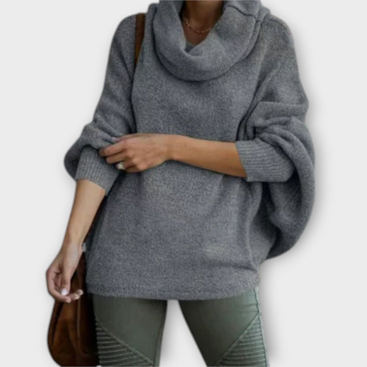 Ulrike – Elegantní dámský svetr v designu želvoviny