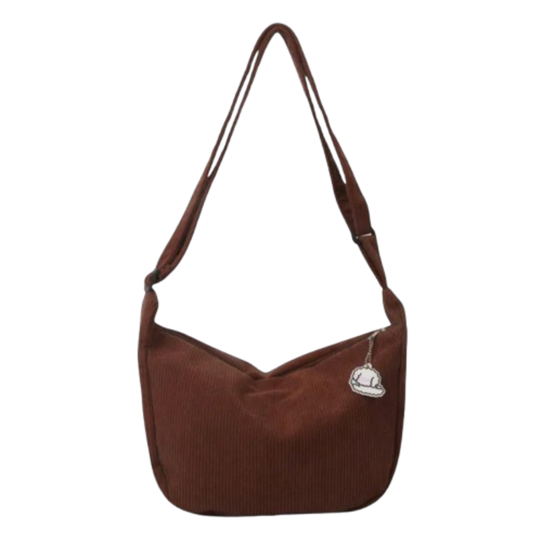 Cécile – Dámské cordurové tašky přes rameno