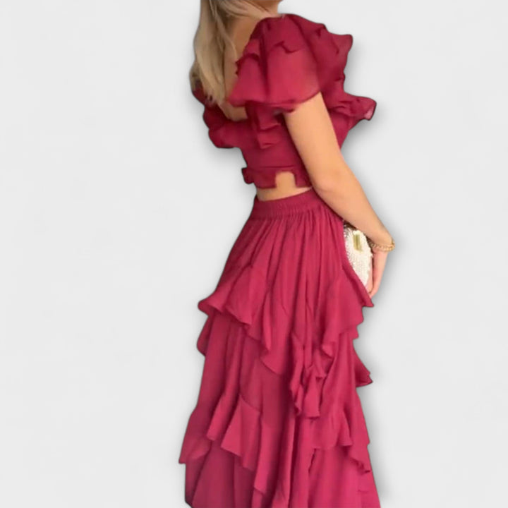 Elisa - Šaty s volánky