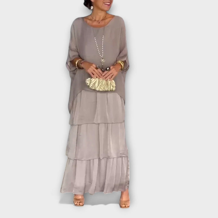 Evelyn - Elegantní šaty z šifonu