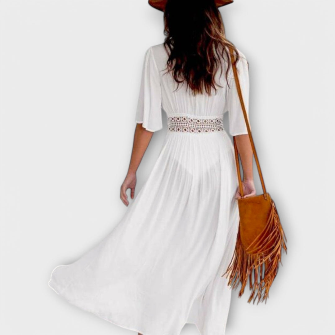 Louisa - Boho midi šaty