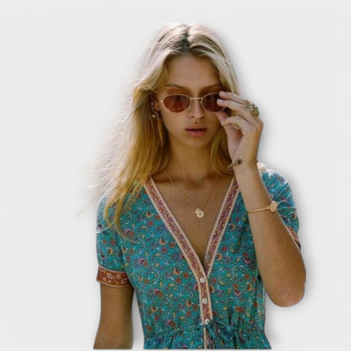 Ranya - Boho midi šaty