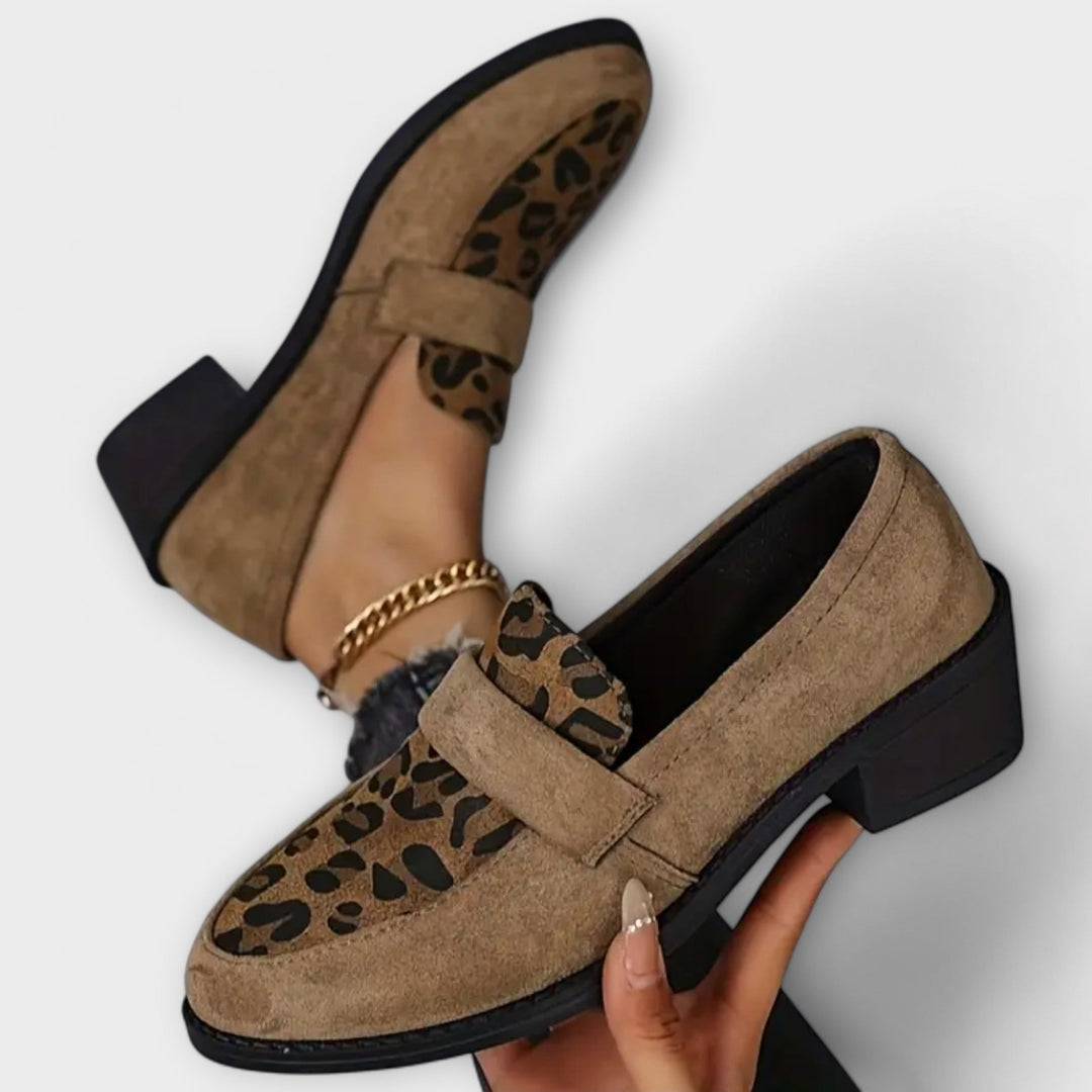 Karla – Elegantní dámské boty s leopardím vzorem