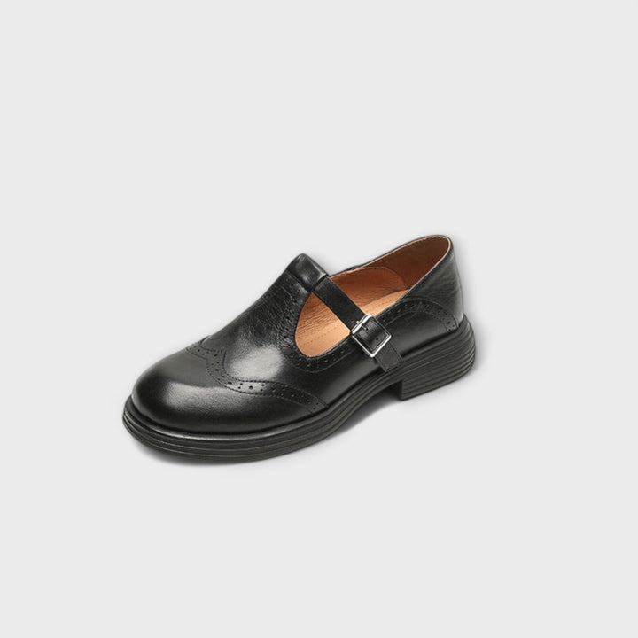 Isla – elegantní kožené boty typu Mary Jane