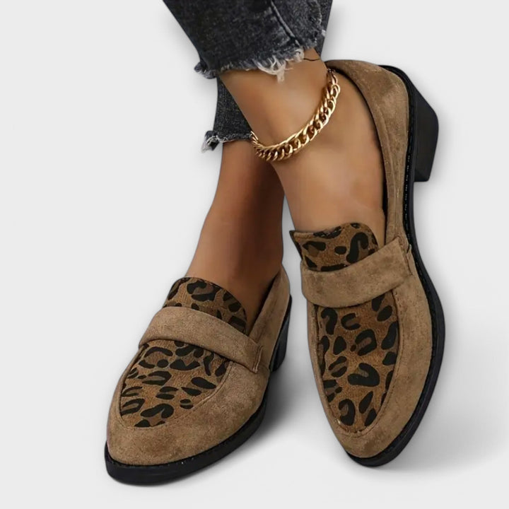 Karla – Elegantní dámské boty s leopardím vzorem